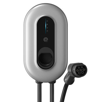 Chargeur portatif de Wallbox EV de Type2, station de charge de véhicule électrique du Type2 3000V 7,36 kilowatts
