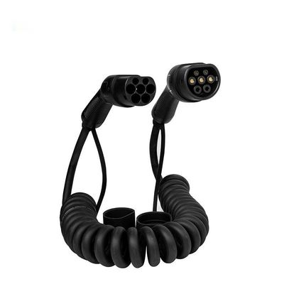 le chargeur de voiture de 5M EV Charging Cable Electric câblent le Type2 IEC62196 à la prise de Type2 32A 7kW avec le sac de stockage