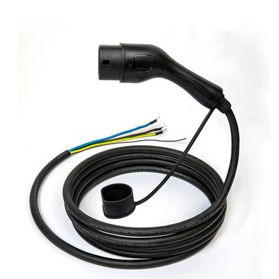 C.A. de remplissage 250V de la prise 3.5kW de câble de chargeur de voiture électrique de norme de l'Europe de câble du Type2 EV