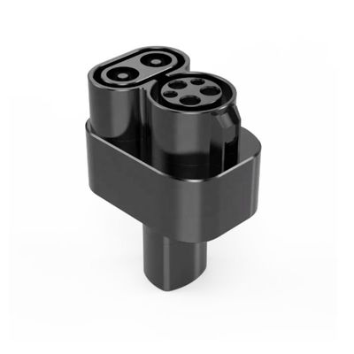 Convertisseur de remplissage extérieur CCS1 de véhicules électriques combiné à C.C 400A d'adaptateur de Tesla