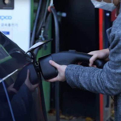 Adaptateur DC 1000V Tesla CCS Combo 1 Amérique du Nord, 400A CCS Combo 1 vers connecteur de chargeur TPC EV