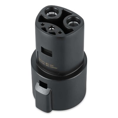 J1772 à l'adaptateur de TPC pour l'adaptateur de remplissage DE X/Y 250V 60A à C.A. du Tesla Model S 3 Tesla