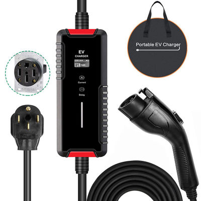 Type de chargeur de voiture de 7KW EV - utilisation à la maison réglable de remplissage à C.A. de pile de véhicule de 2 New Energy