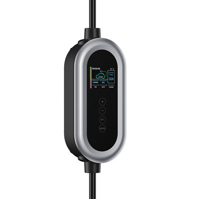 IP65 type rapide de station de chargeur du niveau EV - 2 pile de remplissage du chargeur EV à C.A. 7kw avec le bouton de contact