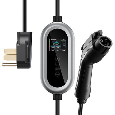 Norme américaine à C.A. de la maison EV de charge des stations 16A de type 1 de chargeur futé portatif de voiture électrique