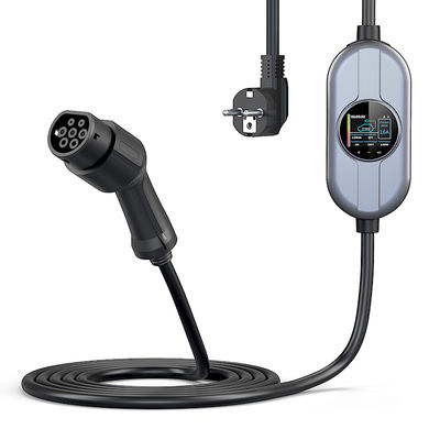 50/60Hz type - chargeur portatif de 2 EV avec le chargeur réglable actuel de la maison EV à C.A. 230V de boîte de contrôle