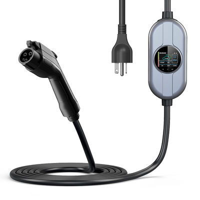 Station de charge de type 1 à C.A. 250V pour le chargeur de la voiture électrique EV avec la protection de l'écran IP65 d'affichage à cristaux liquides