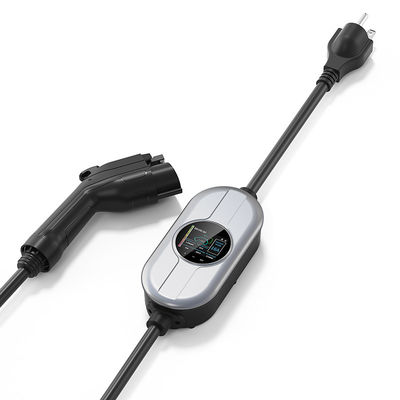 Station de charge de type 1 à C.A. 250V pour le chargeur de la voiture électrique EV avec la protection de l'écran IP65 d'affichage à cristaux liquides