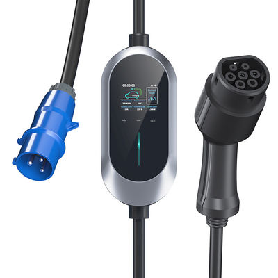 7.36KW type - 2 chargeur rapide d'OEM/ODM EV, station de charge portative d'EV, chargeur de voiture à C.A.