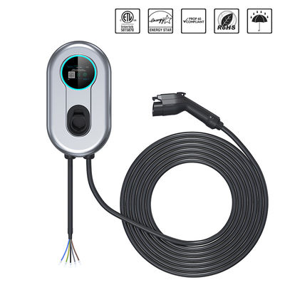 Station de charge de véhicule électrique de Wallbox de type 1 8-40A Adjusttable, chargeur 9.6kw à C.A. EV