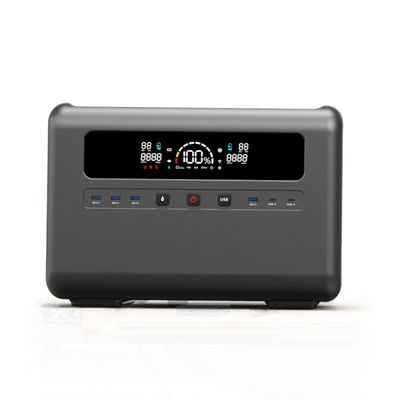 Alimentation d'énergie portative du générateur 2304Wh de centrale solaire 50/60Hz AC/DC USB3.0/Type-C