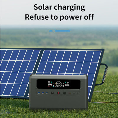 Alimentation d'énergie portative du générateur 2304Wh de centrale solaire 50/60Hz AC/DC USB3.0/Type-C