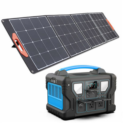 Générateur portatif 300W de centrale 1000W à l'affichage d'affichage à cristaux liquides de panneau solaire de l'UL Li-Ion Home Backup Battery With