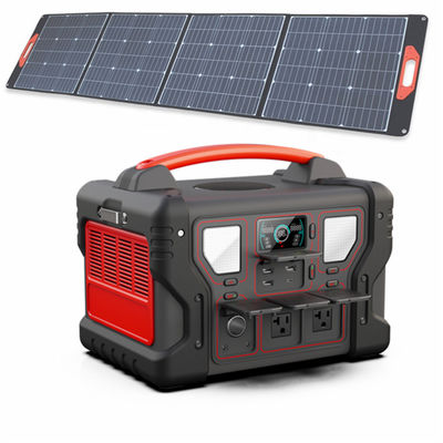 Humidité solaire d'opération du lithium 10%~90% de générateur à C.A. de la puissance 300W/500W/700W/1000W de batterie de banque de chargeur portatif de station