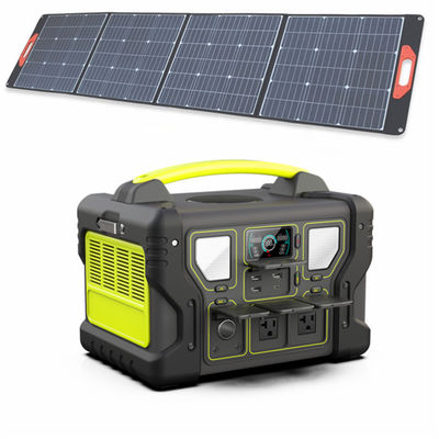 UL portative Li-Ion Battery Backup Power Supply de la centrale 1000W 999Wh avec le panneau solaire