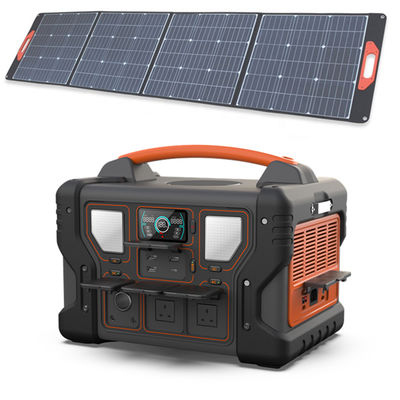 UL portative Li-Ion Battery Backup Power Supply de la centrale 1000W 999Wh avec le panneau solaire