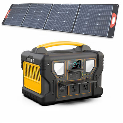 UL portative Li-Ion Battery Backup Power Supply de la centrale 1000W 999Wh avec le panneau solaire