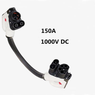 150A 1000V DC EVSE CCS2 à CCS1 Adaptateur de charge pour voiture Adaptateur de connecteur de charge pour véhicule électrique