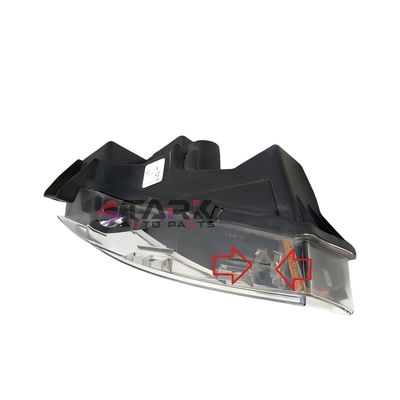Lampe à brouillard à fascia Ambre Drl à niveau supérieur pour Tesla Modèle Y et Modèle 3