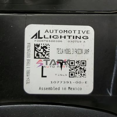 Tesla modèle 3 feux de brouillard côté gauche voiture arrière feux de brouillard feux de brouillard 1077391-00-F pour pièces originales